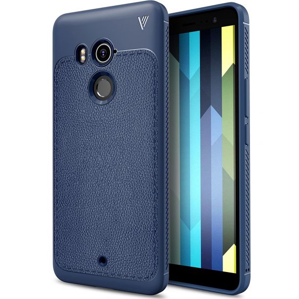 kugi高级柔性软抗滑动TPU外壳，用于HTC U11 Plus