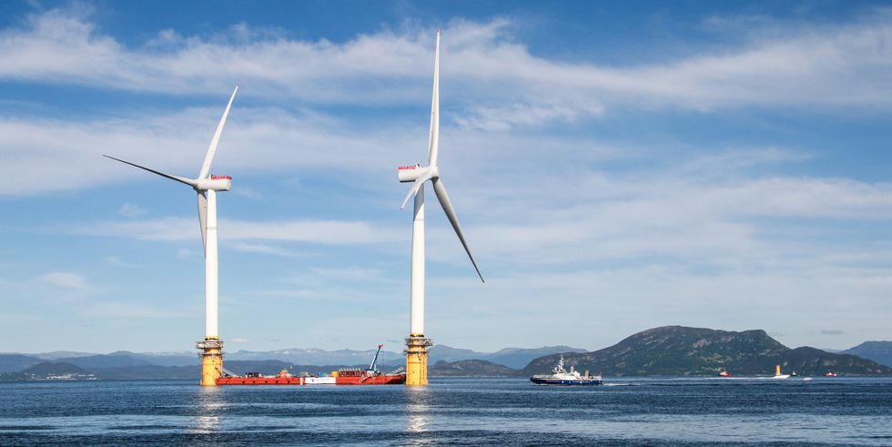 海风海上风力涡轮机