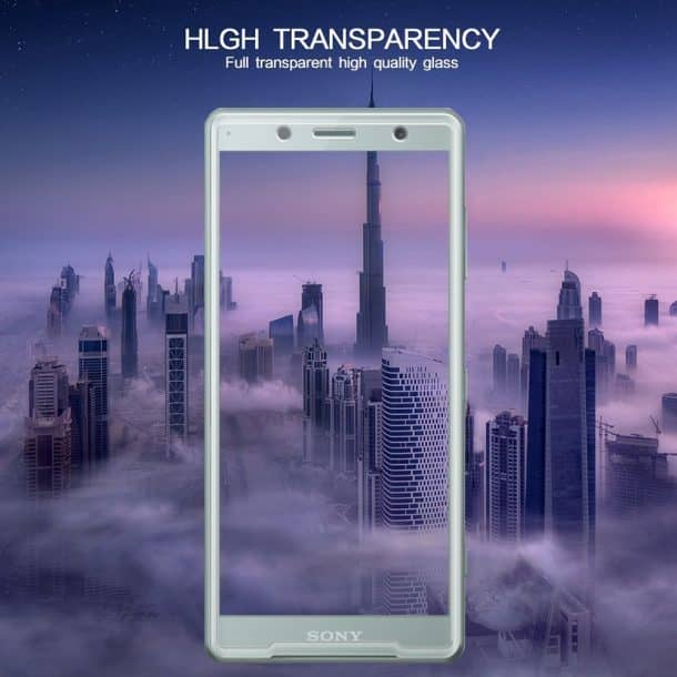 PULEN Tempered Glass Screen Protectors for Sony Xperia XZ2 Compact