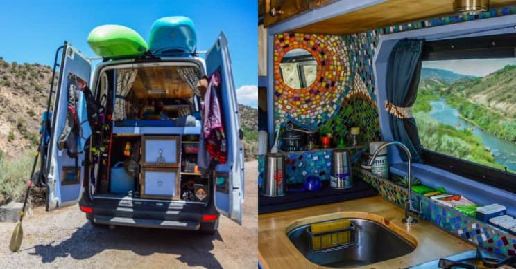 小房子里的货车