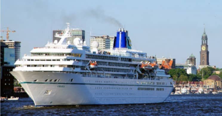 死鱼在游轮上用作燃料