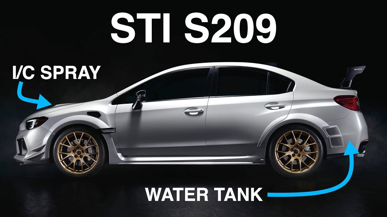 通过工程解释，了解斯巴鲁如何制作Subaru STI S209！