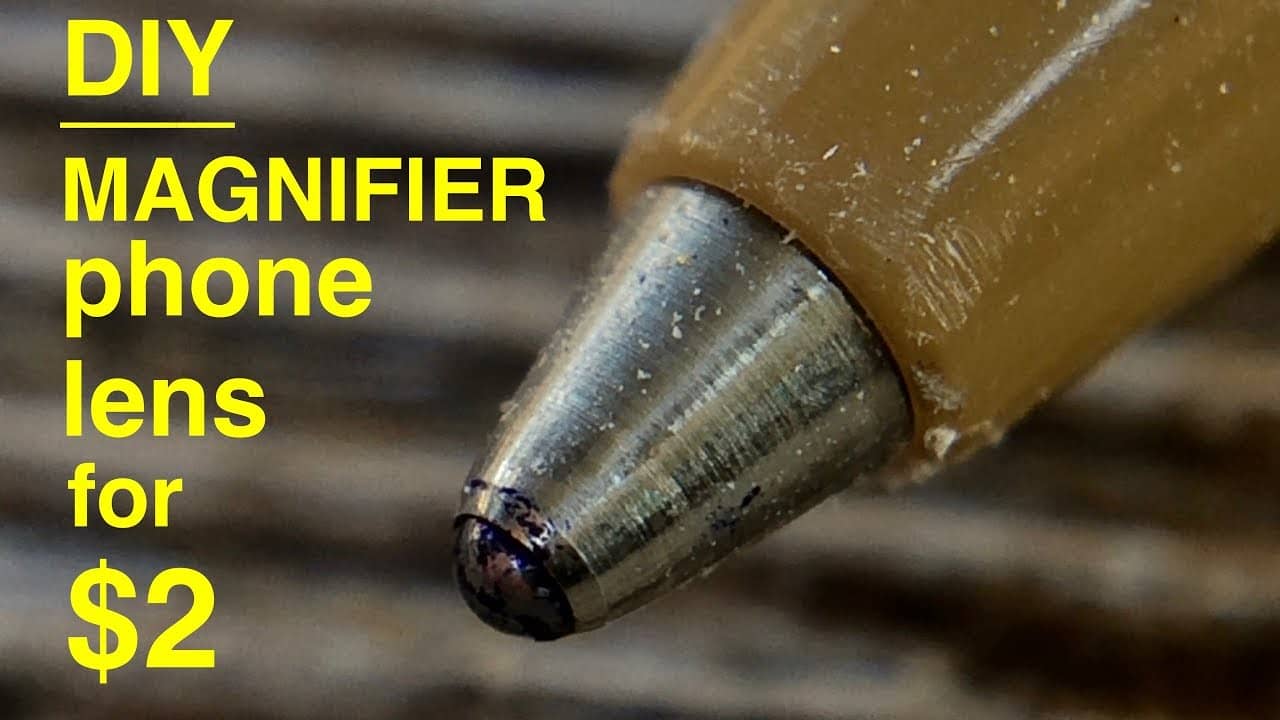 克里斯·诺塔普展示了如何为你的智能手机制作微距镜头!