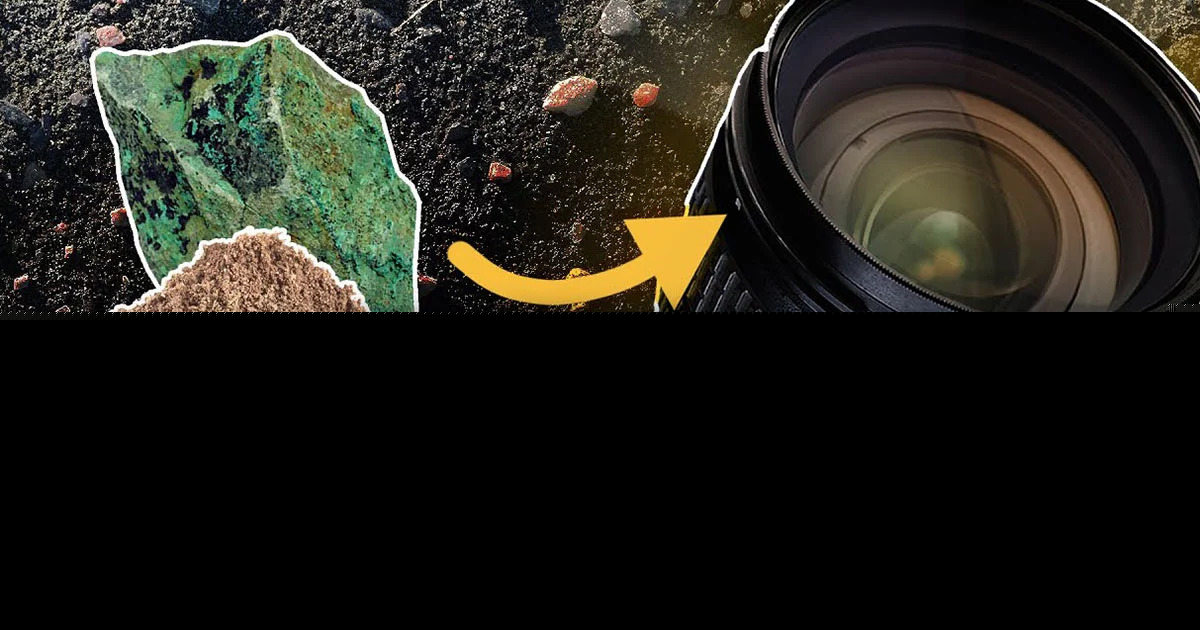 了解如何从沙子和岩石中制作相机镜头！