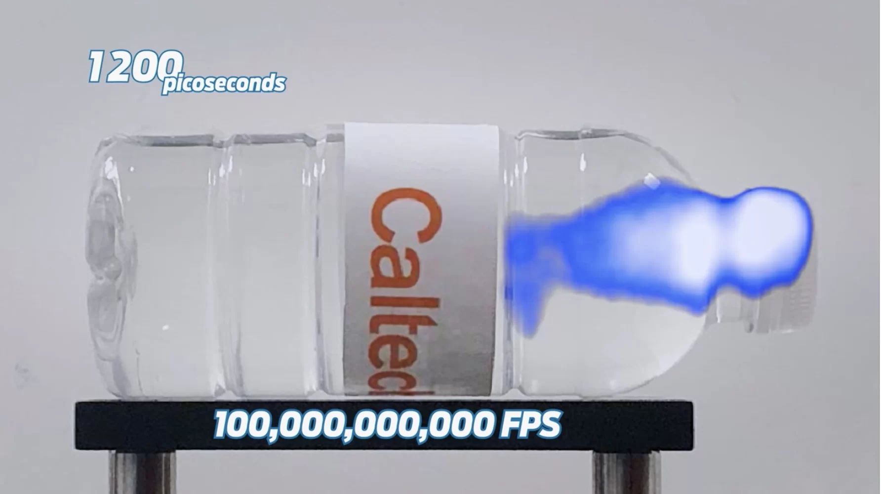 这些家伙拍摄光的速度在10万亿FPS !