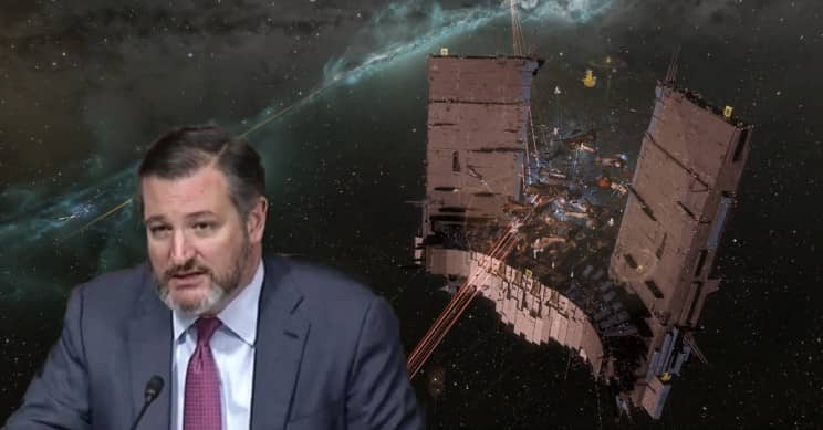 美国参议员泰德·克鲁兹谈到海盗，推特有一些想法