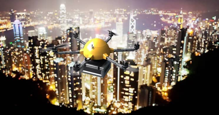 首次用无人机运送移植肾脏!