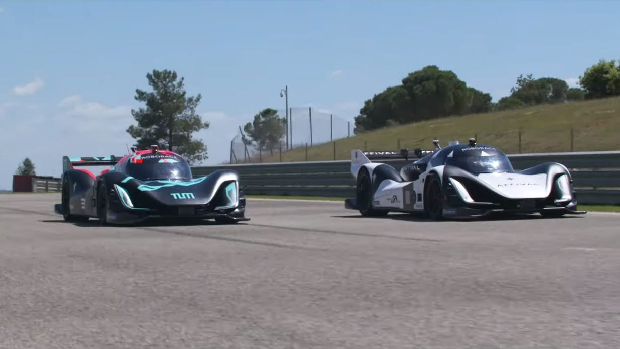 Roborace  - 世界上第一次自动赛车已经完成