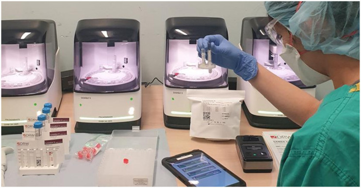 SAMBA II机器可以在90分钟内诊断COVID-19患者