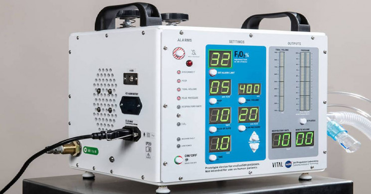 至关重要——美国宇航局为COVID-19患者研制的新型高效呼吸机