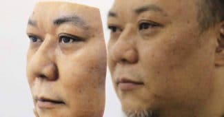 Lalarstein创建一个超逼真的3 d打印面罩