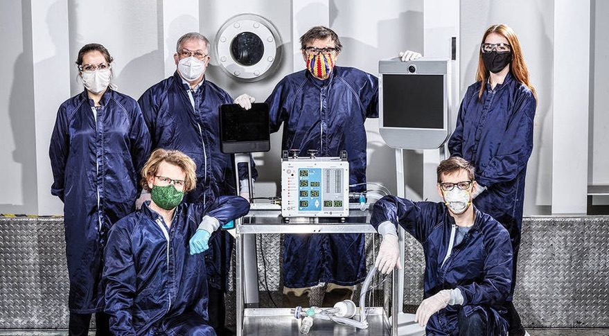 至关重要——美国宇航局为COVID-19患者研制的新型高效呼吸机