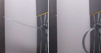 这碳纤维组件可以转变形状没有重型力量