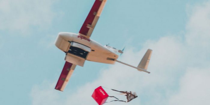 邮政编码正在使用无人机进行COVID-19供应交付