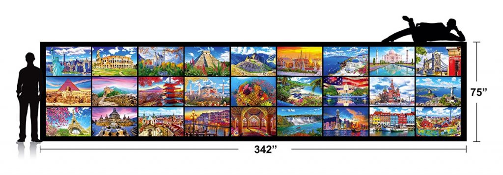 柯达世界上最大的商业拼图拼图在亚马逊上售罄