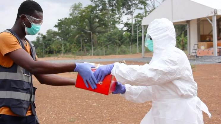 邮政编码正在使用无人机进行COVID-19供应交付