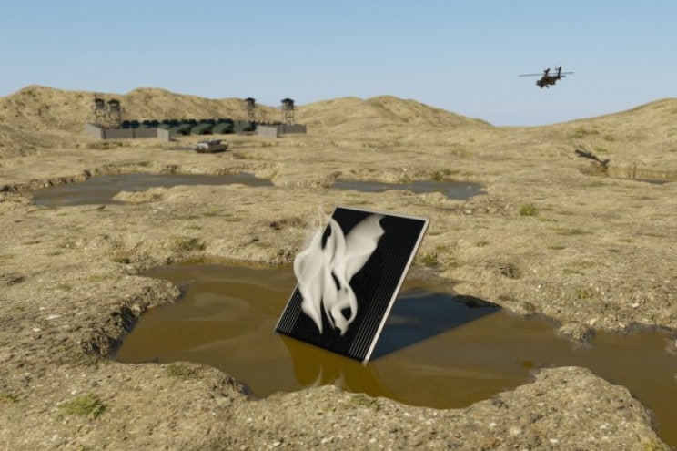 超吸汗反重力太阳能电池板可以净化水