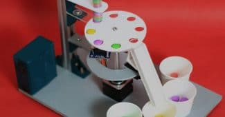 根据糖果颜色分类的机器