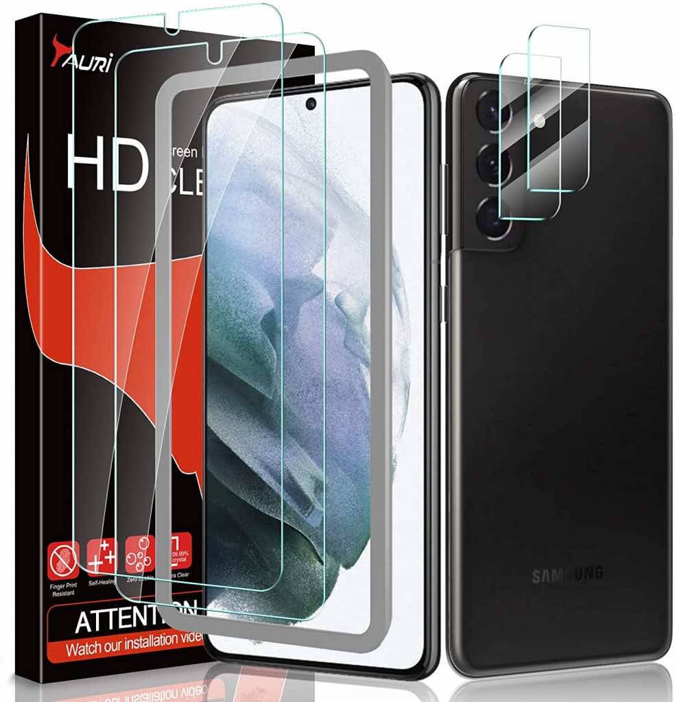 三星Galaxy S21+的10个最佳屏幕保护器