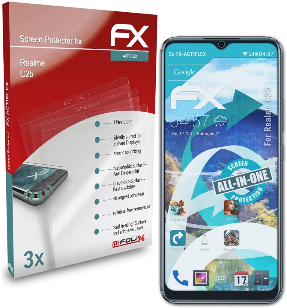 10个最好的屏幕保护Realme C25