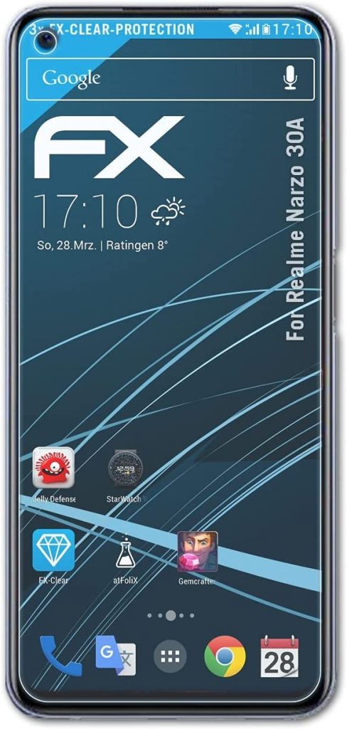 10个最好的屏幕保护Realme Narzo 30A