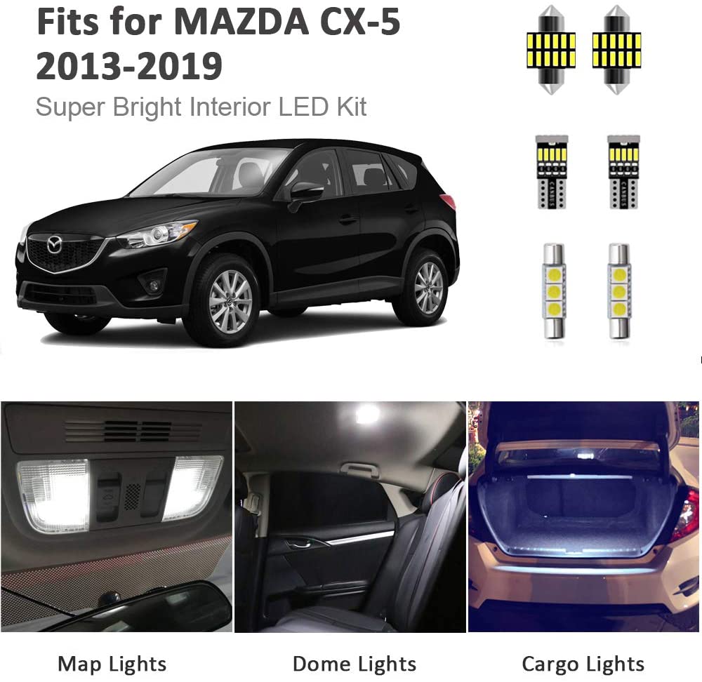 马自达CX-5的10个最佳内部汽车灯