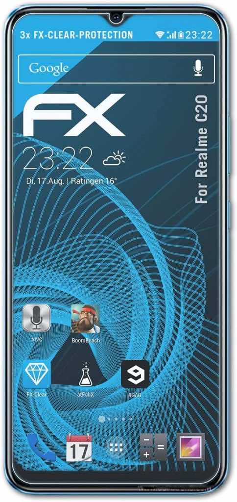 10个最好的屏幕保护Realme C20