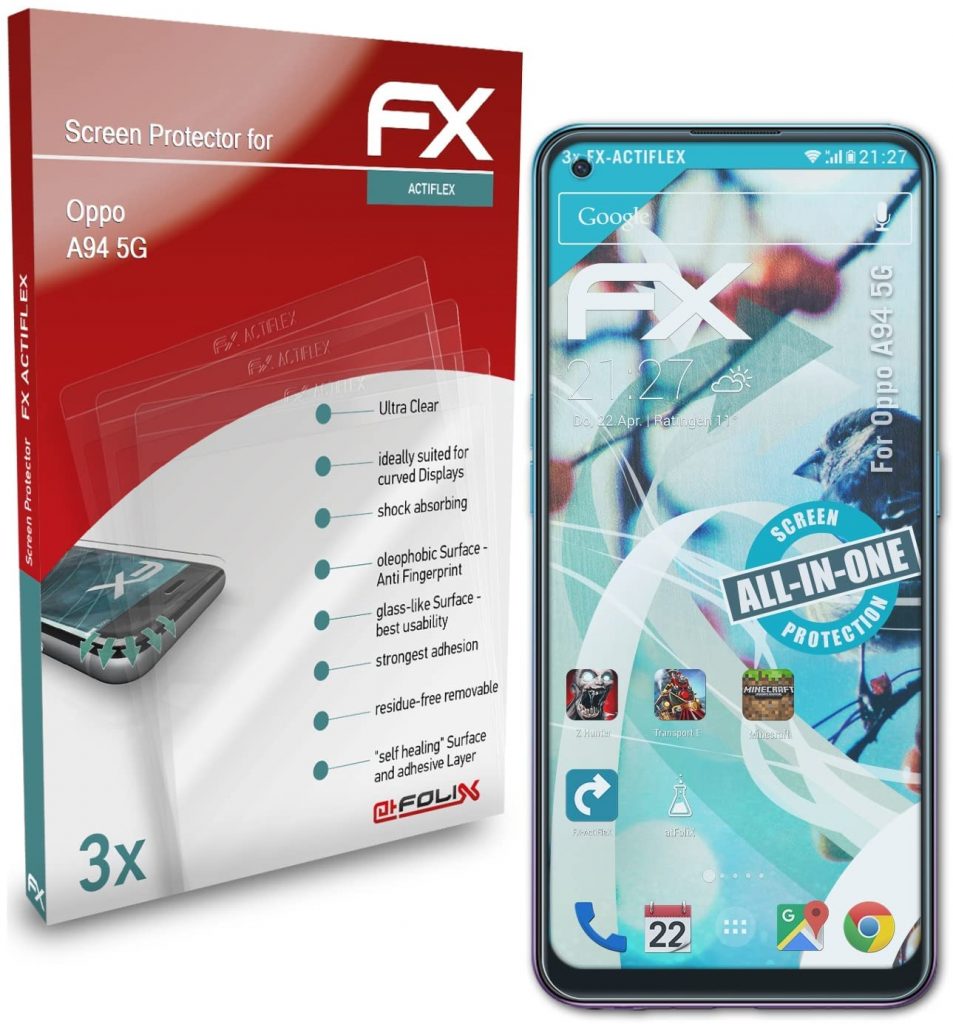 OPPO A94 5G的10个最佳屏幕保护器