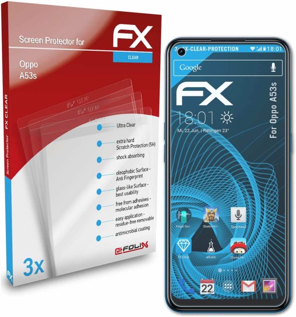 Oppo a53的10个最佳屏幕保护器