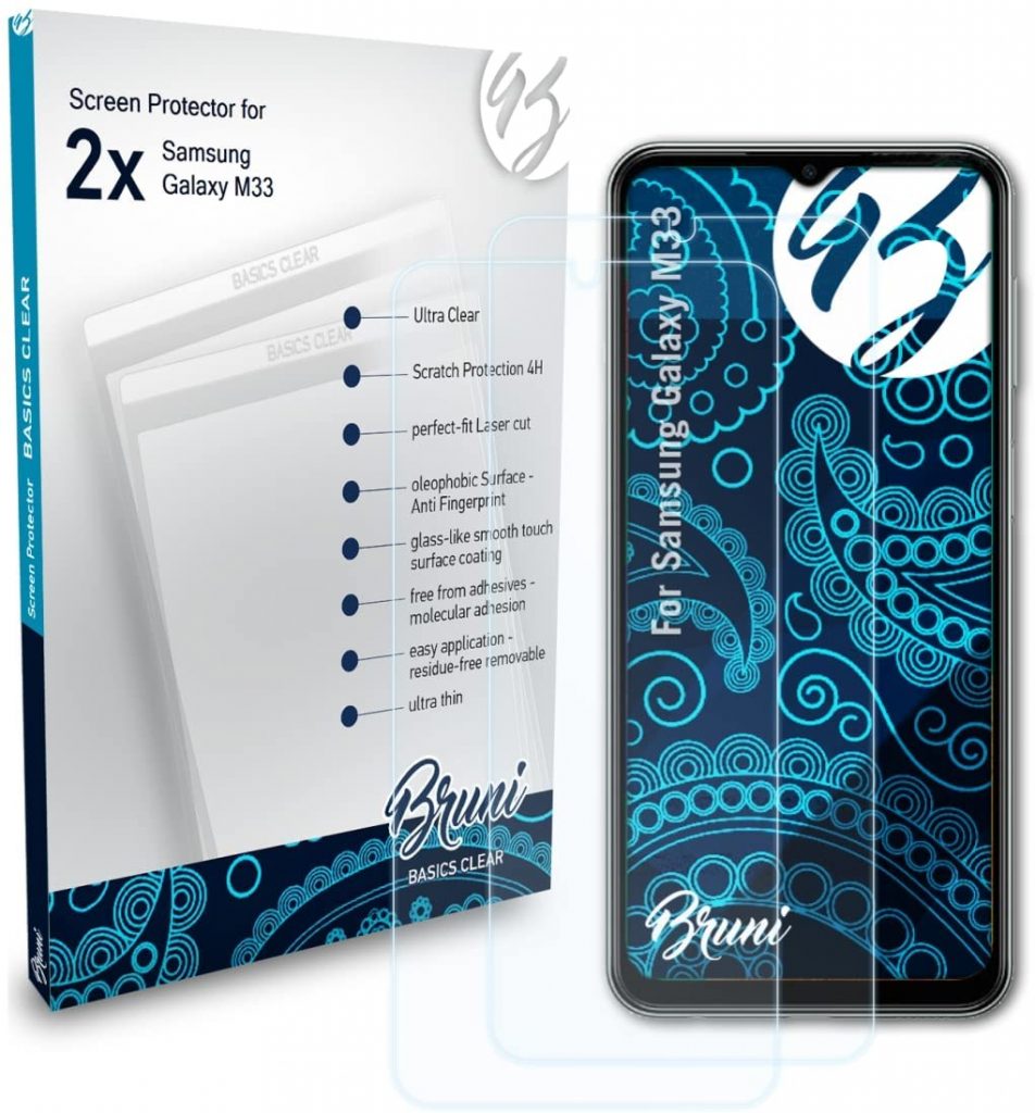 三星Galaxy M33的10个最佳屏幕保护器