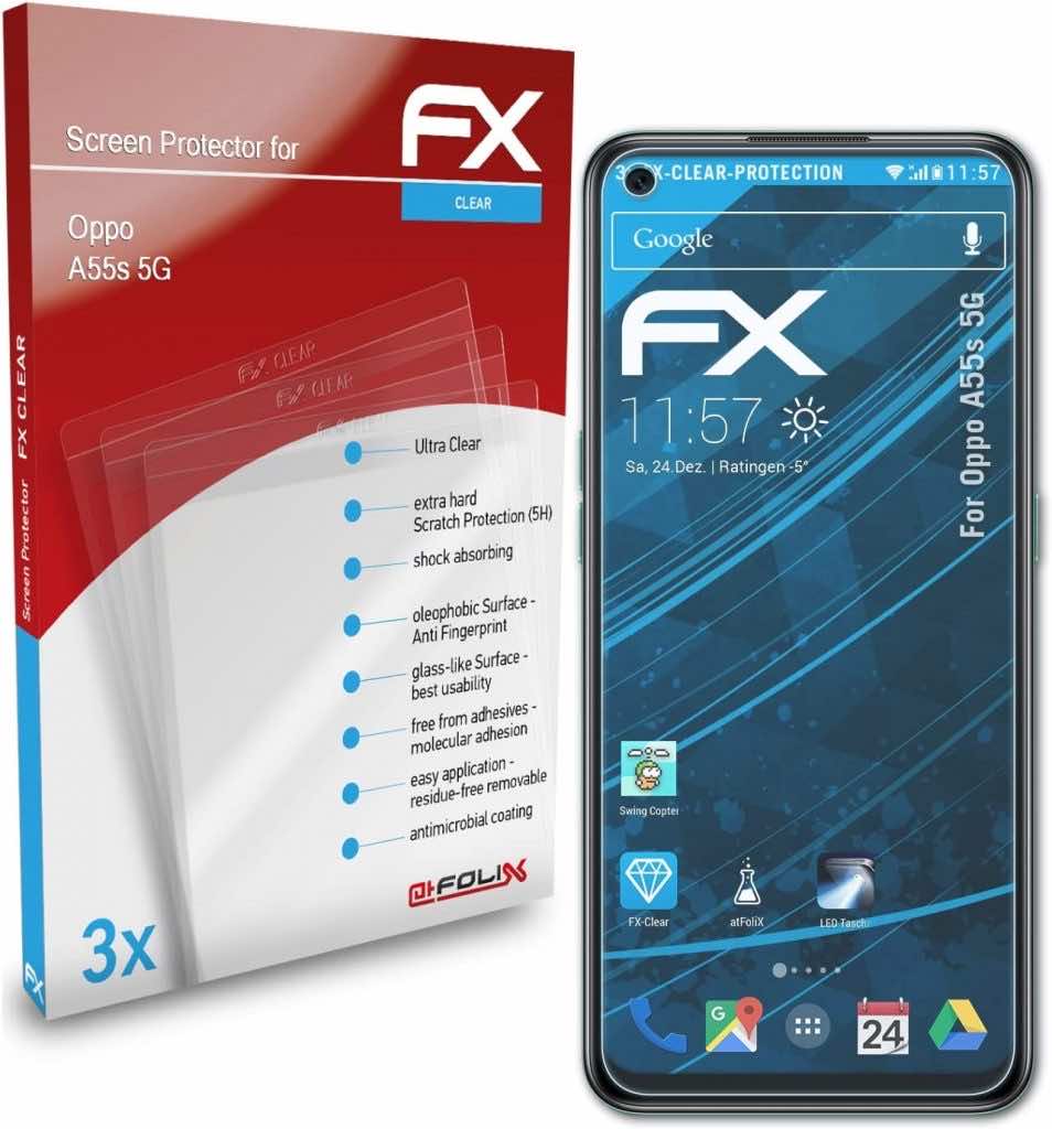 OPPO A55的10个最佳屏幕保护器