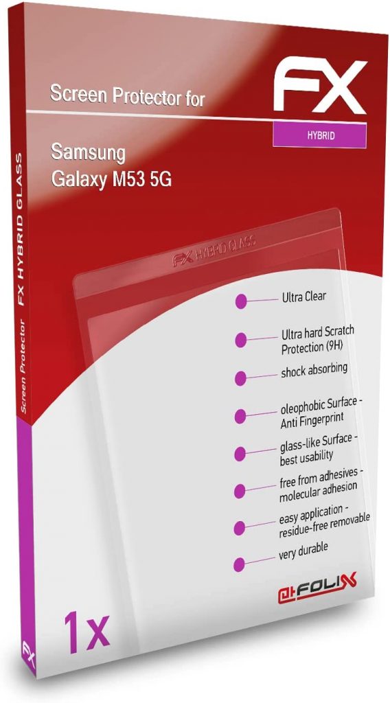 三星Galaxy M53的10个最佳屏幕保护器