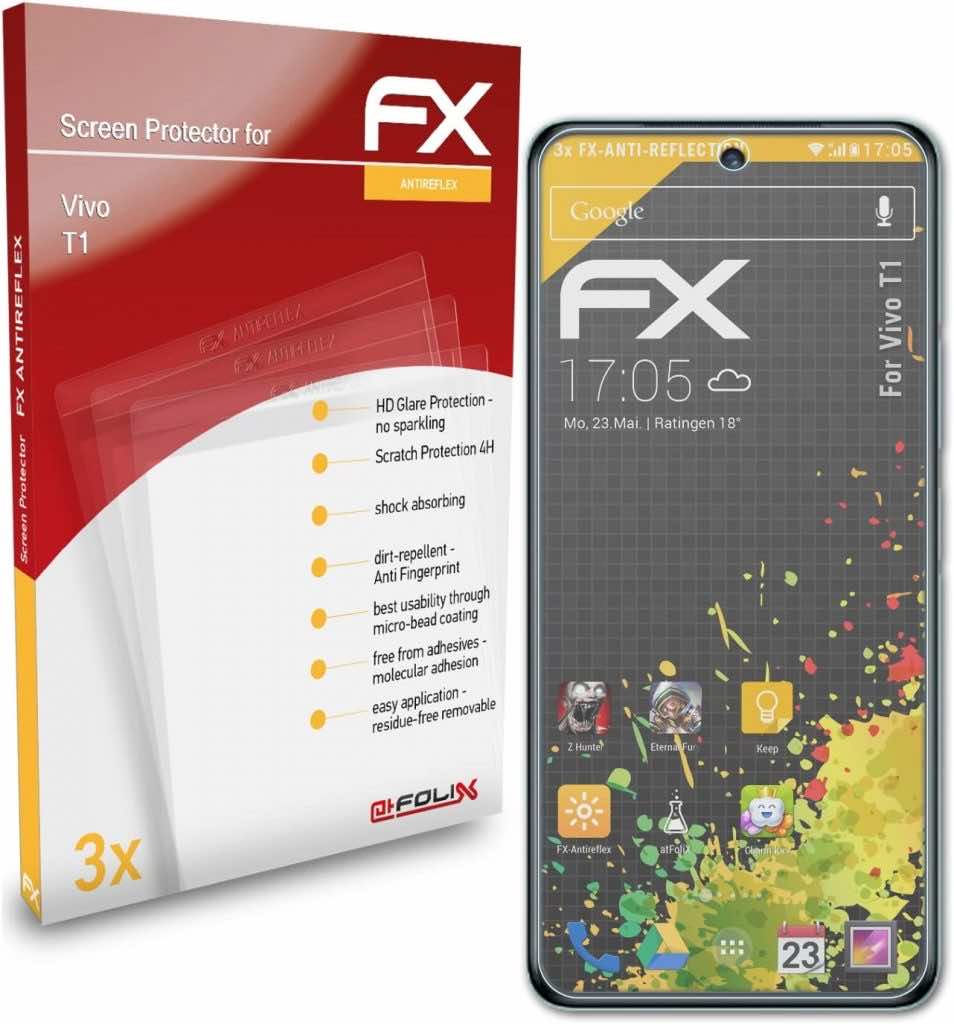 十佳屏幕保护器Vivo T1