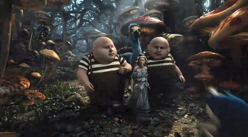 《爱丽丝梦游仙境》没有视觉效果……