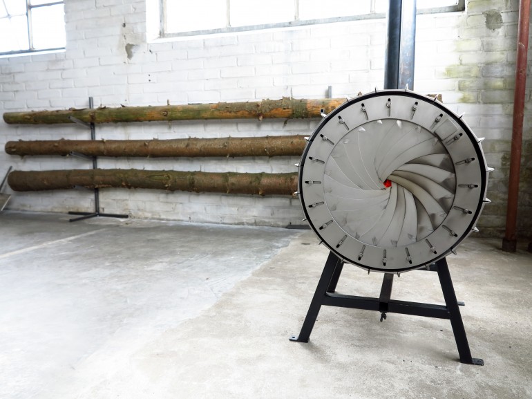 云杉炉完全关闭状态