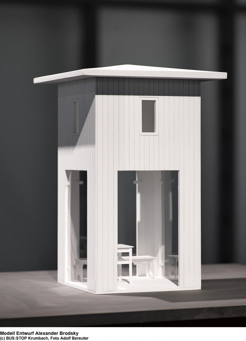 模型提交亚历山大·布罗斯基(照片:阿道夫Bereuter)