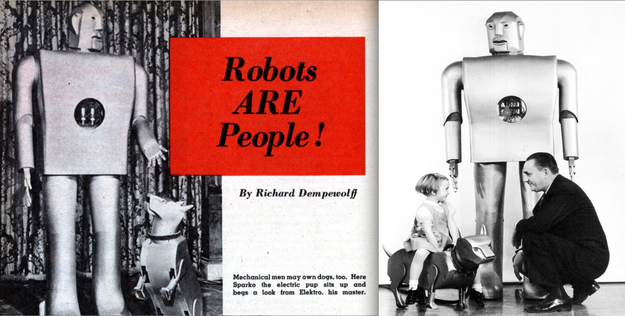 从1949年开始。斯帕科(狗)会追捕你，埃莱克特罗会杀了你。